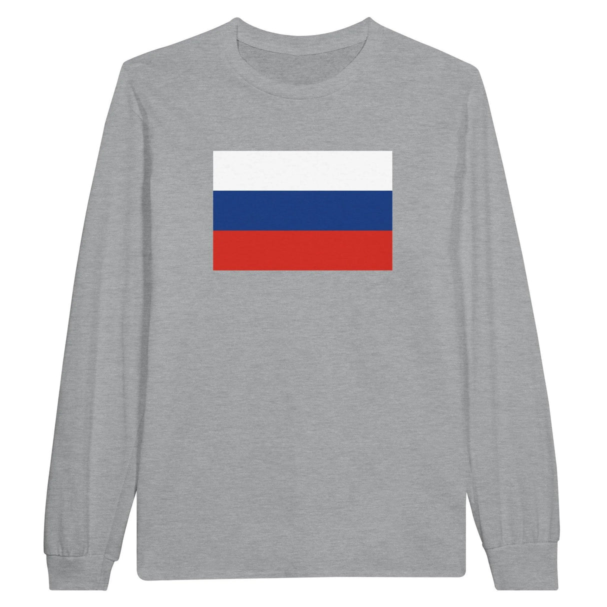 T-shirt manches longues russie coton mélangé douceur exceptionnelle