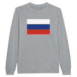 T-shirt manches longues russie coton mélangé douceur exceptionnelle