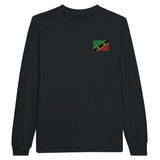T-shirt manches longues saint-christophe broderie coton doux