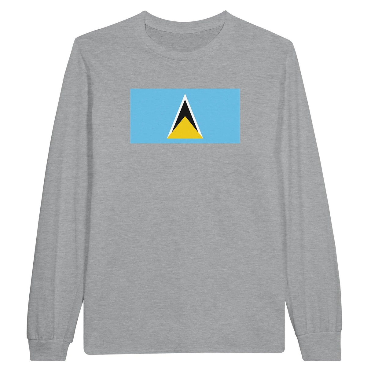 T-shirt manches longues sainte-lucie coton mélangé doux