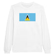 T-shirt manches longues sainte-lucie coton mélangé doux