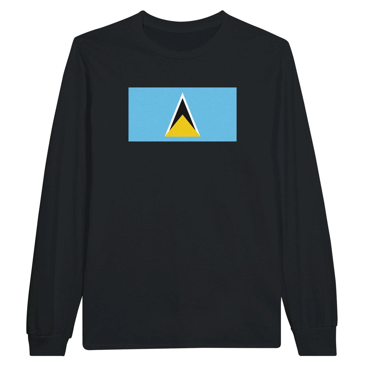 T-shirt manches longues sainte-lucie coton mélangé doux