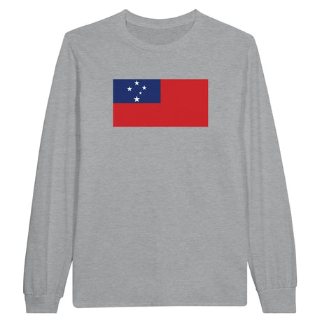 T-shirt manches longues samoa coton douceur exceptionnelle
