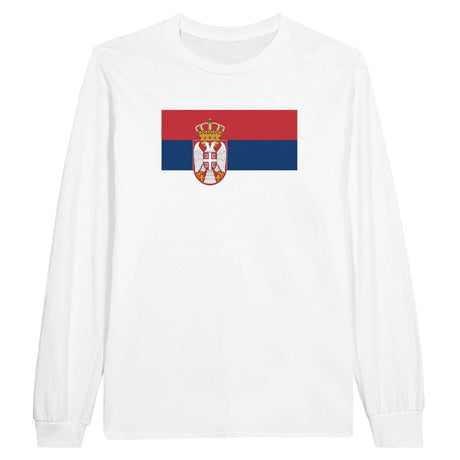 T-shirt manches longues serbie coton mélangé douceur exceptionnelle
