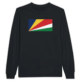 T-shirt manches longues seychelles coton mélangé imprimé