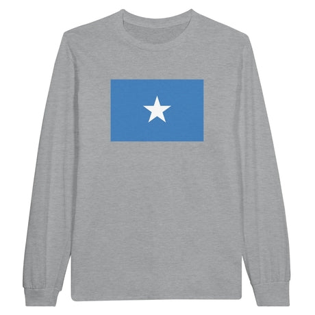 T-shirt manches longues somalie coton mélangé douceur exceptionnelle