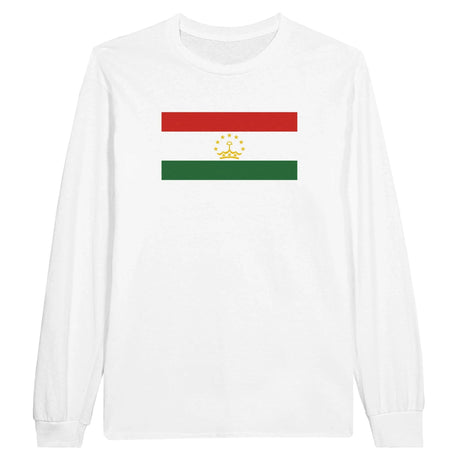 T-shirt manches longues tadjikistan coton douceur exceptionnelle