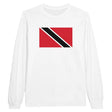 T-shirt manches longues trinité-et-tobago coton mélangé