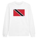 T-shirt manches longues trinité-et-tobago coton mélangé