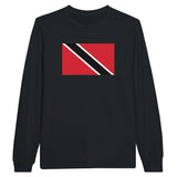 T-shirt manches longues trinité-et-tobago coton mélangé