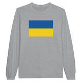 T-shirt manches longues ukraine coton mélangé douceur exceptionnelle