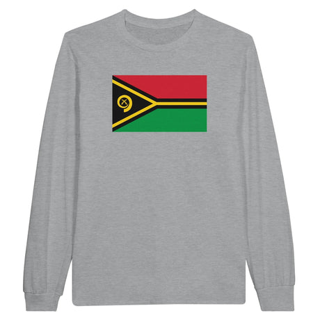 T-shirt manches longues vanuatu coton mélangé douceur exceptionnelle