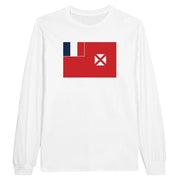 T-shirt manches longues wallis-et-futuna coton mélangé