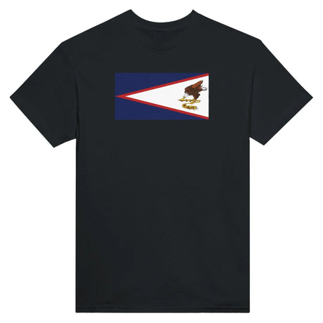 T-shirt samoa américaines brodé coton mélangé élégant