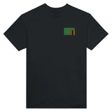 T-shirt zambie broderie couleur coton épais manches longues