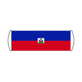 Bannière de défilement Drapeau d'Haïti - Pixelforma 