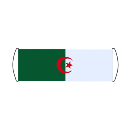 Bannière de défilement Drapeau de l'Algérie - Pixelforma 