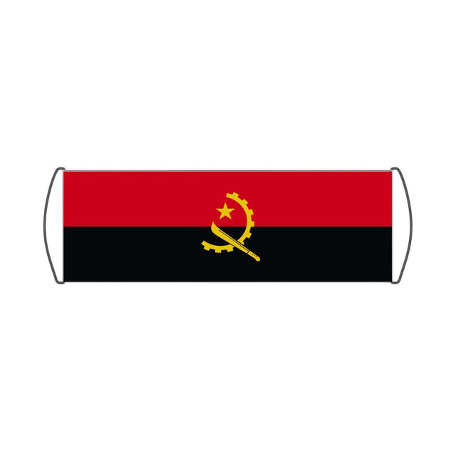 Bannière de défilement Drapeau de l'Angola - Pixelforma 