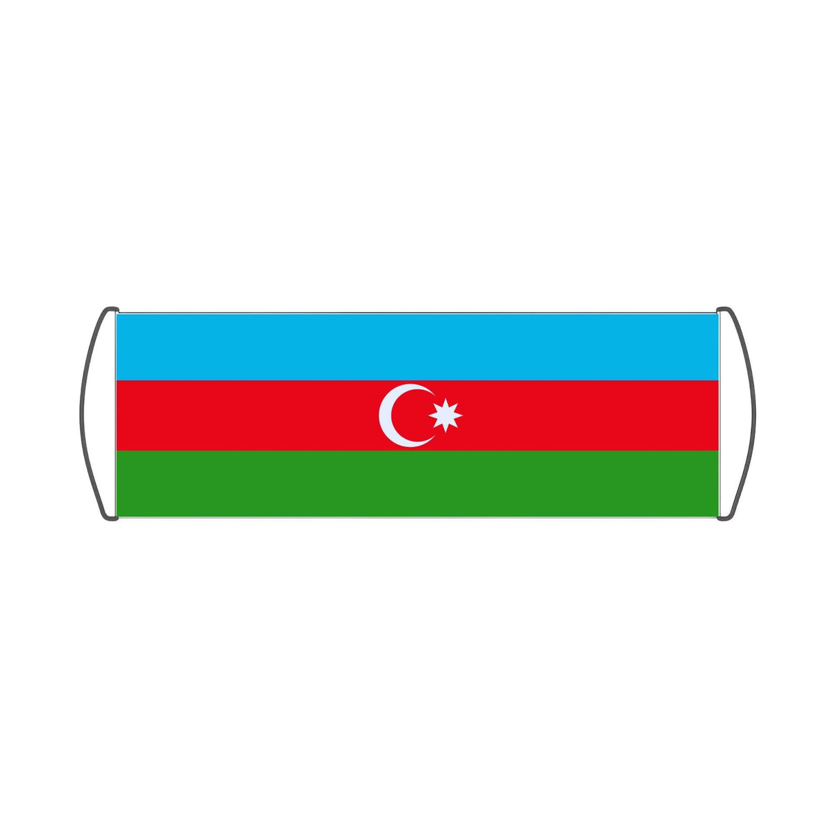 Bannière de défilement Drapeau de l'Azerbaïdjan - Pixelforma 