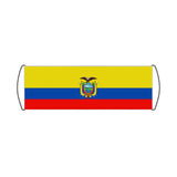 Bannière de défilement Drapeau de l'Équateur - Pixelforma 