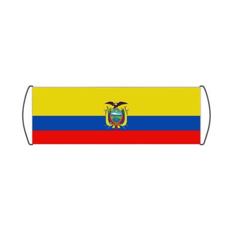 Bannière de défilement Drapeau de l'Équateur - Pixelforma 