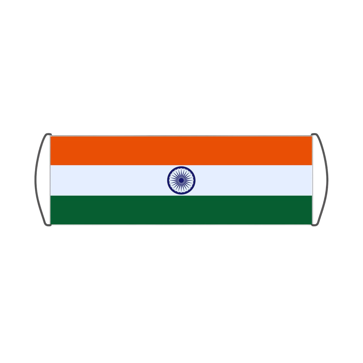 Bannière de défilement Drapeau de l'Inde - Pixelforma 