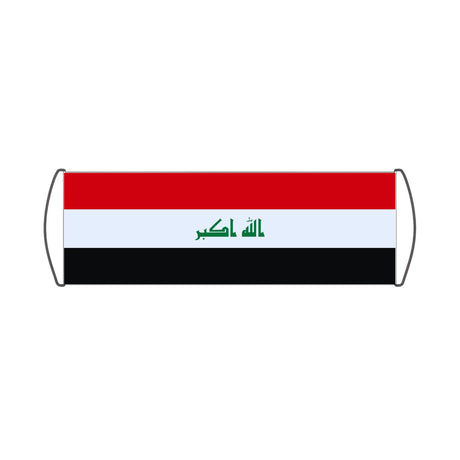 Bannière de défilement Drapeau de l'Irak - Pixelforma 