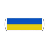 Bannière de défilement Drapeau de l'Ukraine - Pixelforma 