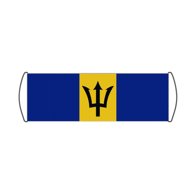 Bannière de défilement Drapeau de la Barbade - Pixelforma 