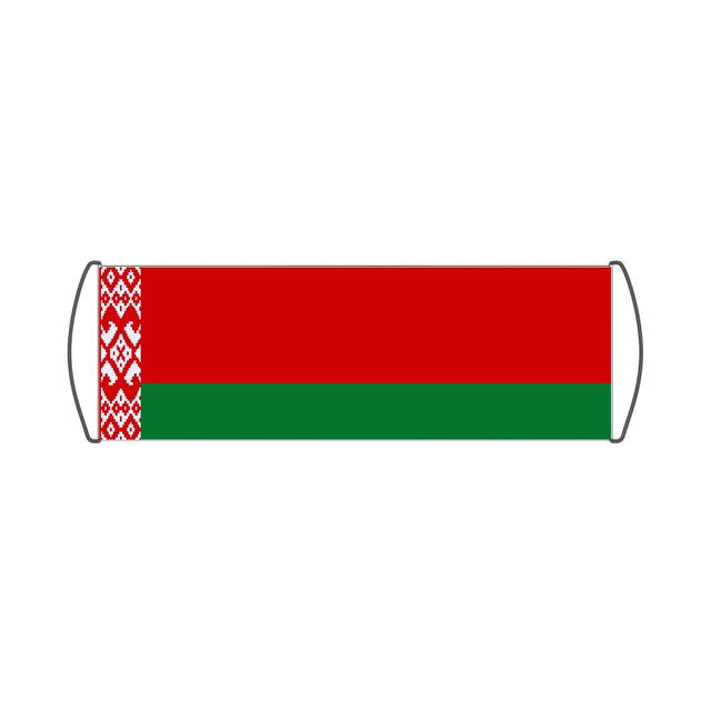 Bannière de défilement Drapeau de la Biélorussie - Pixelforma 