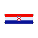 Bannière de défilement Drapeau de la Croatie - Pixelforma 