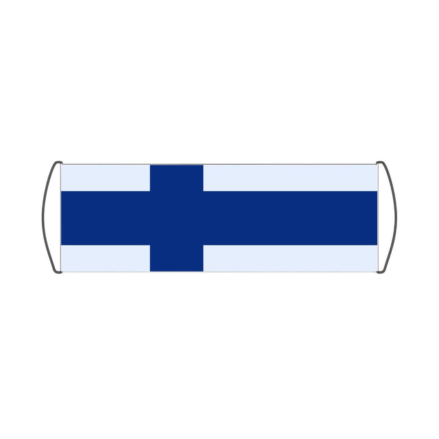 Bannière de défilement Drapeau de la Finlande - Pixelforma 