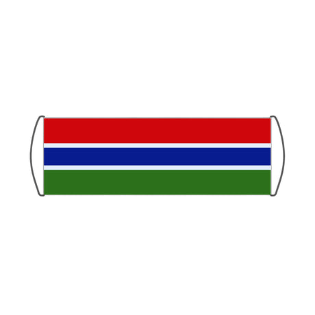 Bannière de défilement Drapeau de la Gambie - Pixelforma 