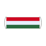 Bannière de défilement Drapeau de la Hongrie - Pixelforma 