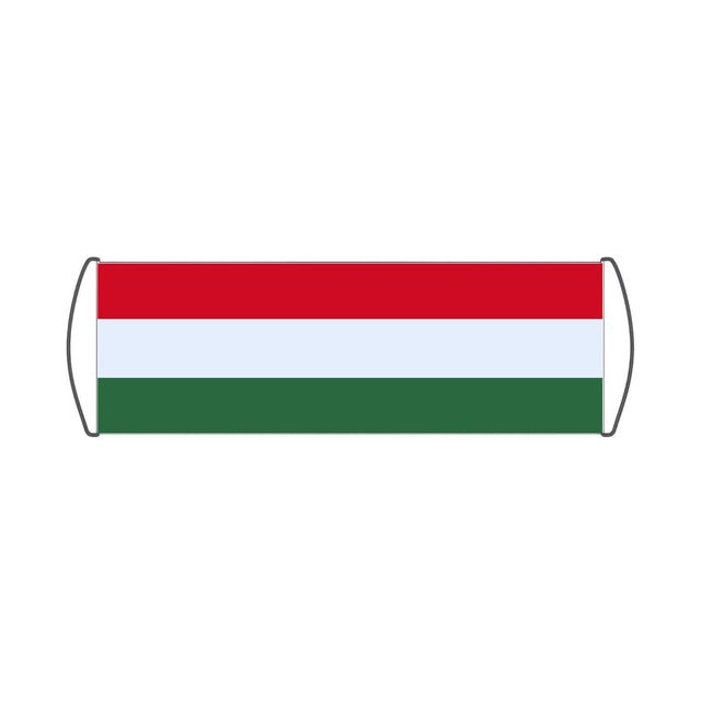 Bannière de défilement Drapeau de la Hongrie - Pixelforma 