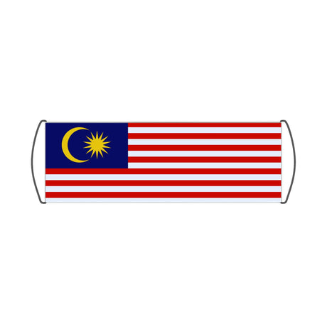 Bannière de défilement Drapeau de la Malaisie - Pixelforma 