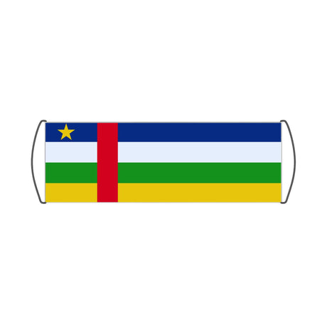 Bannière de défilement Drapeau de la République centrafricaine - Pixelforma 