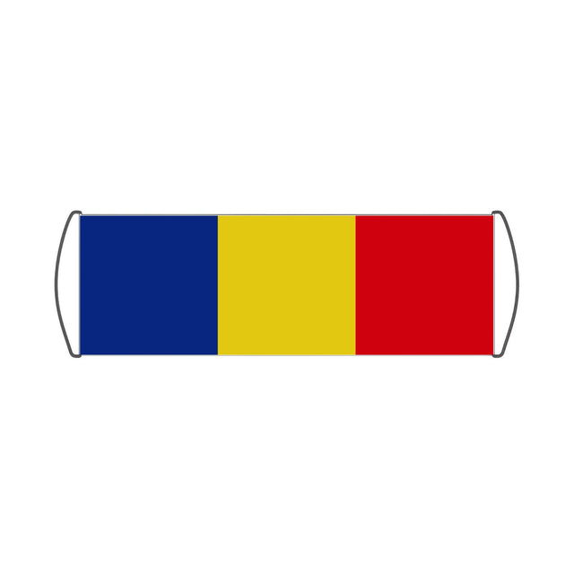 Bannière de défilement Drapeau de la Roumanie - Pixelforma 