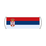 Bannière de défilement Drapeau de la Serbie - Pixelforma 