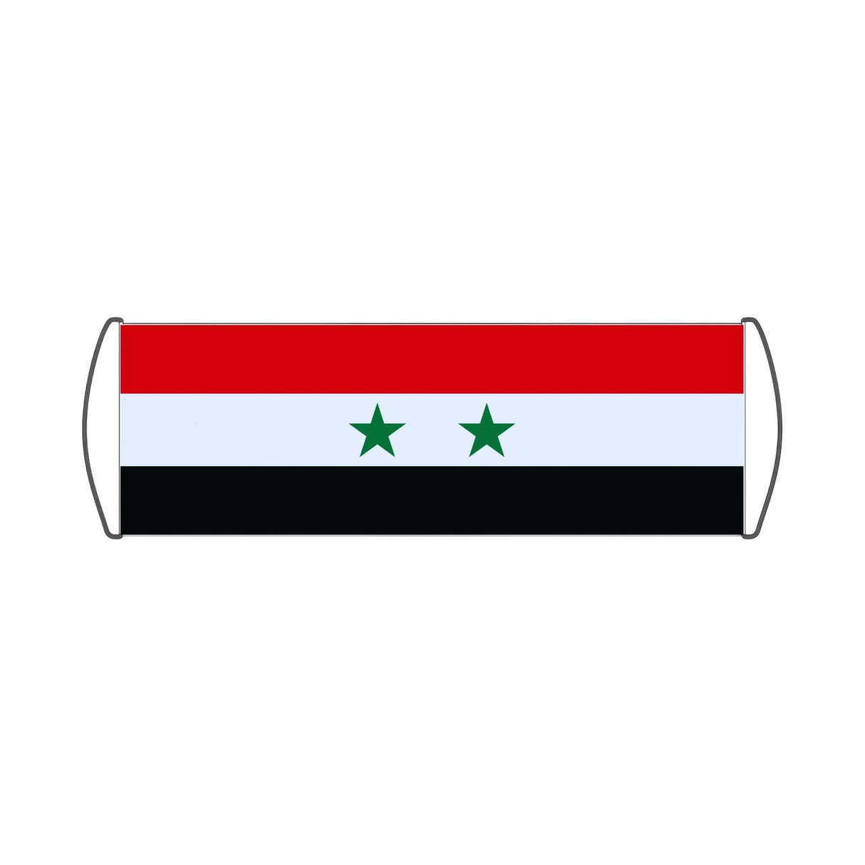 Bannière de défilement Drapeau de la Syrie - Pixelforma 