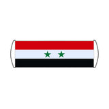 Bannière de défilement Drapeau de la Syrie - Pixelforma 