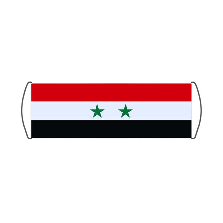 Bannière de défilement Drapeau de la Syrie - Pixelforma 