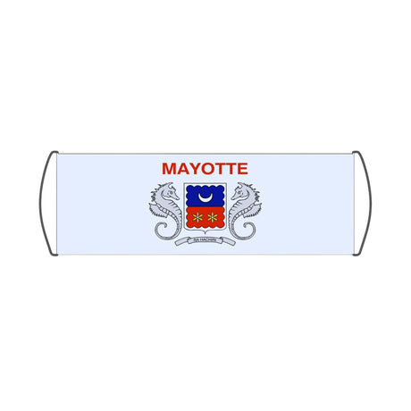 Bannière de défilement Drapeau de Mayotte - Pixelforma 