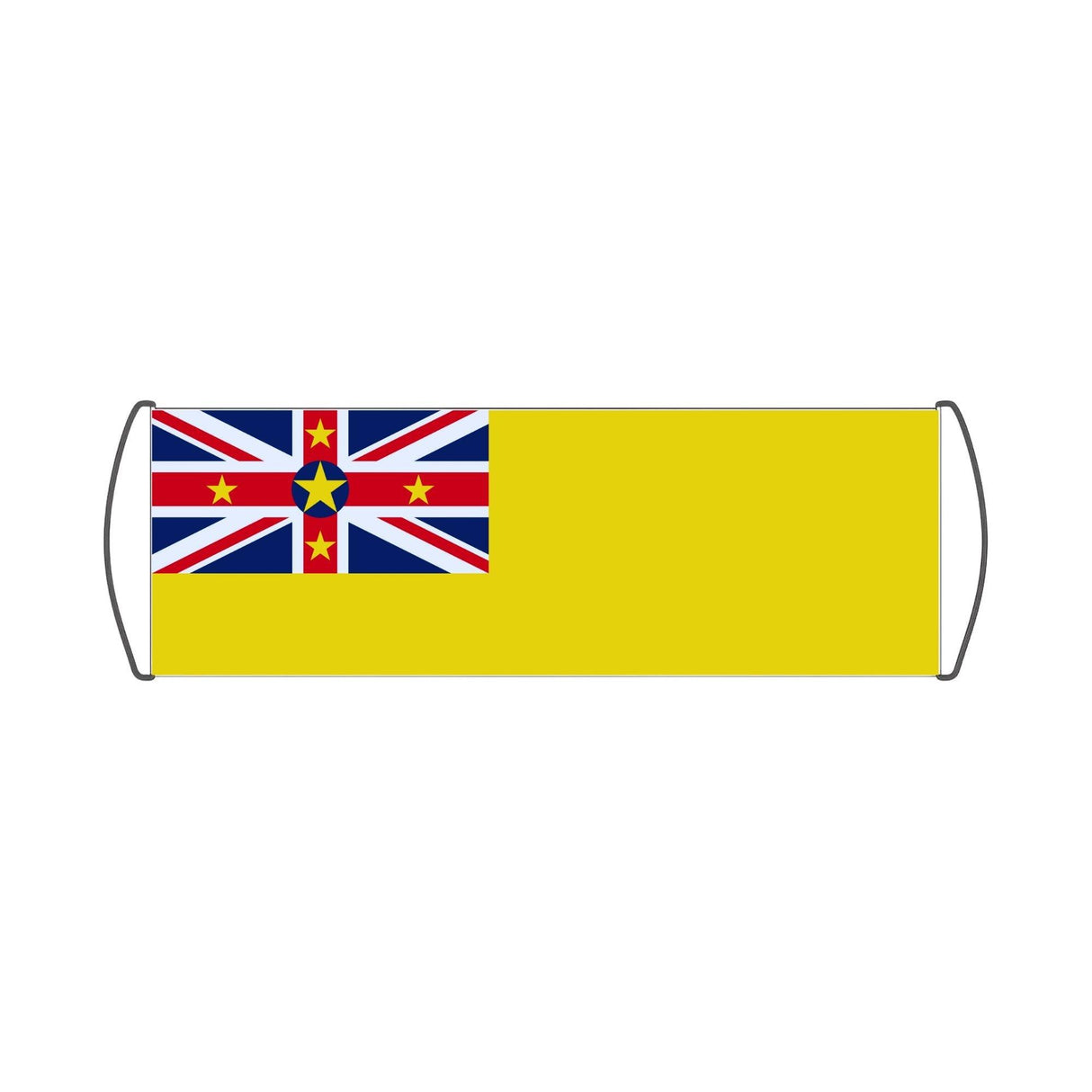 Bannière de défilement Drapeau de Niue - Pixelforma 