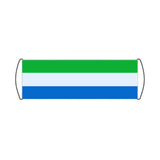 Bannière de défilement Drapeau de Sierra Leone - Pixelforma 