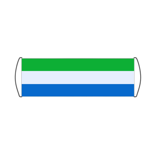 Bannière de défilement Drapeau de Sierra Leone - Pixelforma 
