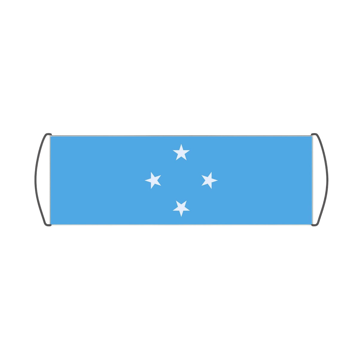 Bannière de défilement Drapeau des États fédérés de Micronésie - Pixelforma 