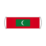 Bannière de défilement Drapeau des Maldives - Pixelforma 