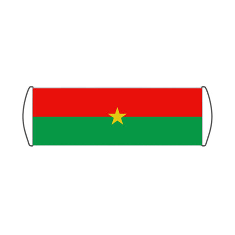 Bannière de défilement Drapeau du Burkina Faso - Pixelforma 