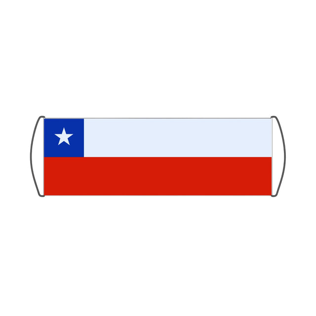 Bannière de défilement Drapeau du Chili - Pixelforma 